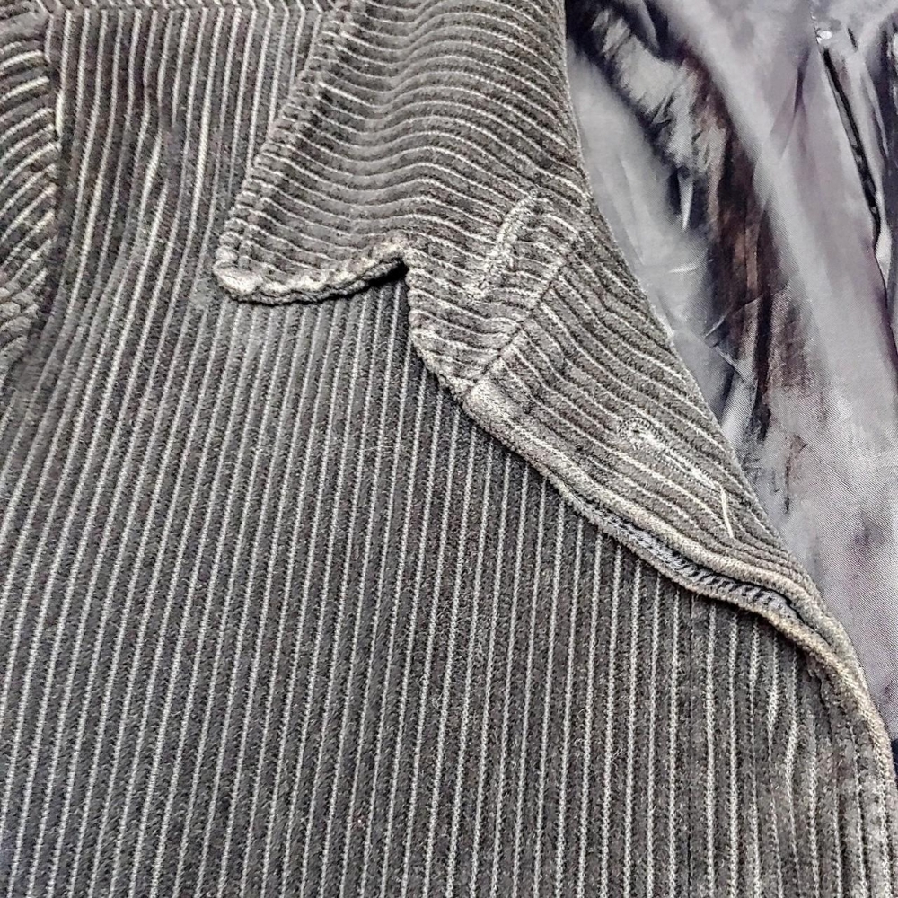 🛑 SOLD 🛑 Wide wale corduroy long vintage jacket - Picture 8 of 8